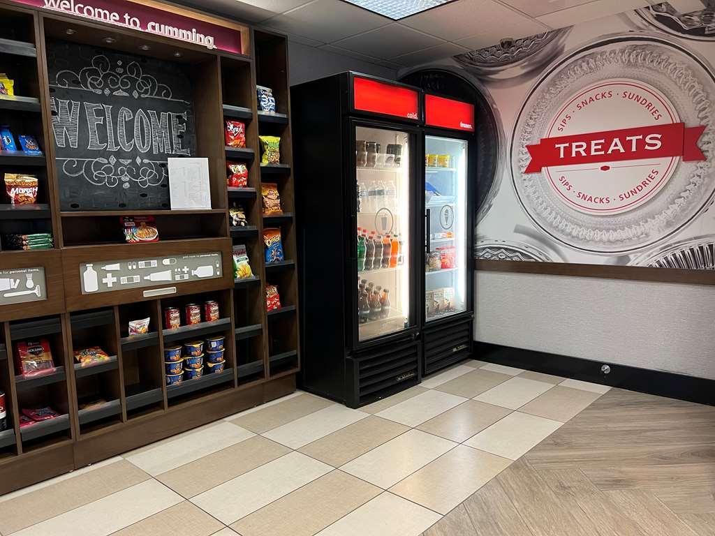 Hampton Inn Къминг Ресторант снимка